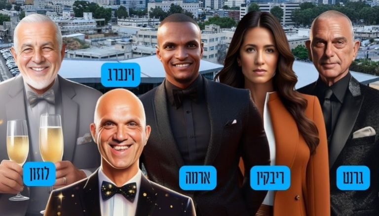 נטע ריבקין, אבי לוזון, גימרו אמרה, שרגא וינברג, אברם גרנט